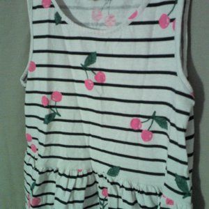 Cherries Design Casual Dress